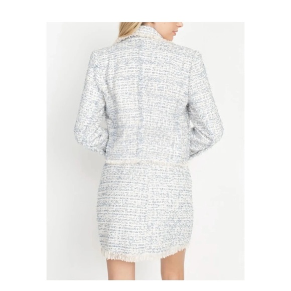 Tweed Suit Set Jacket and Skirt - Picture 4 of 16